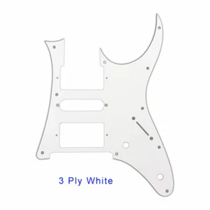 For MIJ Ibanez RG2550Z Guitar Pickguard Humbucker Pickup,3Ply White - Picture 1 of 4