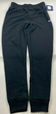 Pantalones deportivos Champion Powerblend negros para hombre talla M Foto 1 de 4