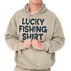 Lucky Fishing Outdoor Fisherman Gear Funny Mens Hooded Sweatshirts Hoodie Tops