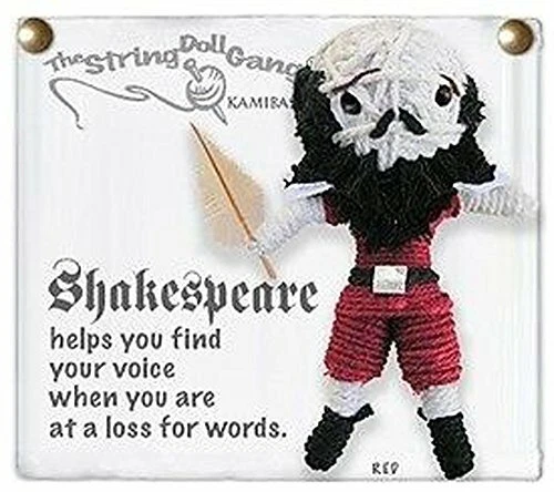 Kamibashi Shakespeare Original String Doll Gang Keychain Toy - Image 1 of 1