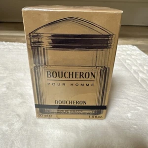 Boucheron Pour Homme Eau De Toilette 1.6oz/50ml Sealed New In Box - Picture 1 of 4