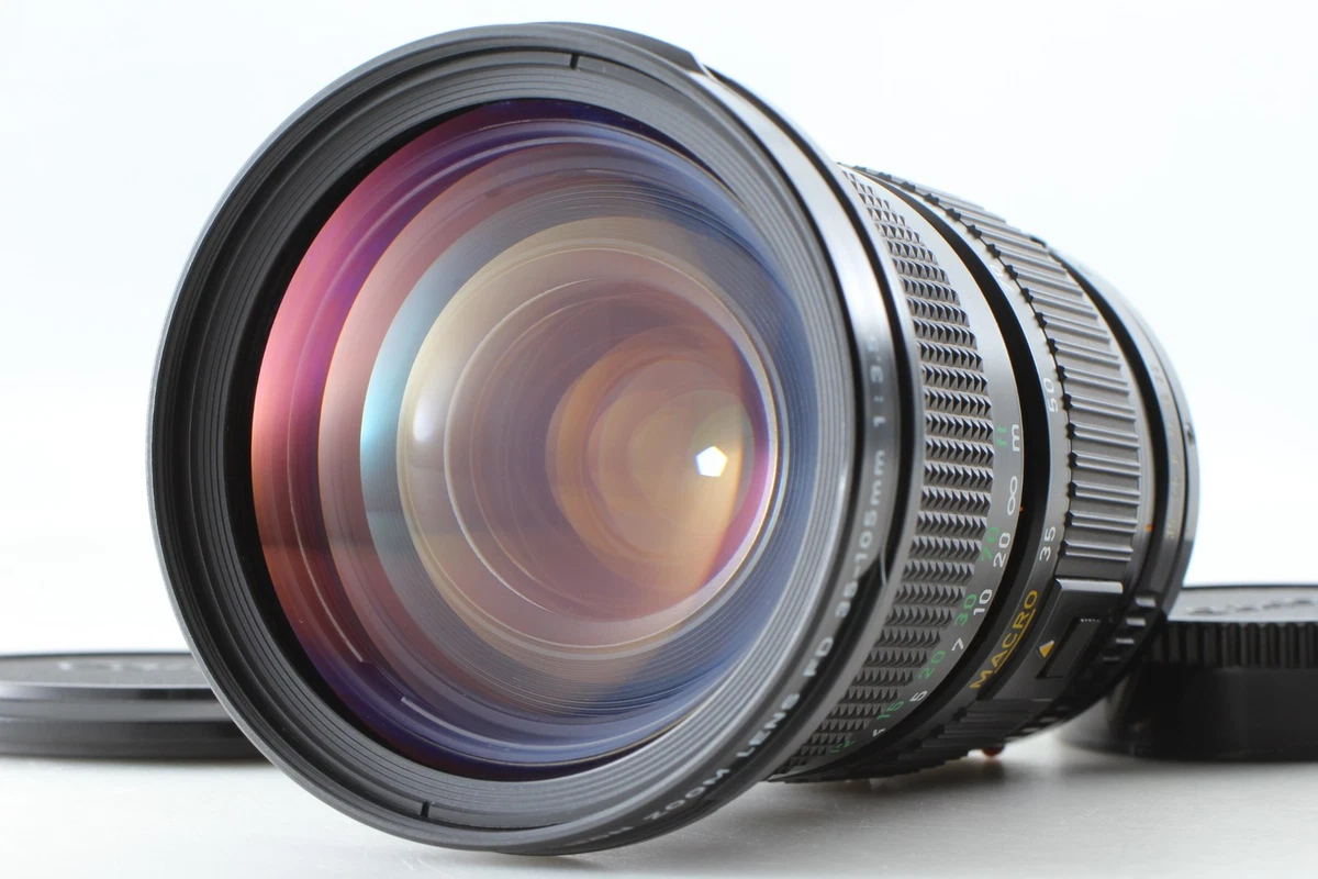 Canon FD f/3.5 Camera Lenses 35-105mm Focal for sale - eBay