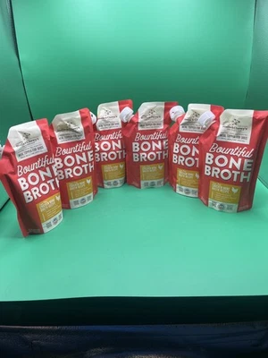 Stella & Chewy's 6pk 16oz caldo de hueso de pollo adorno de perro articulación colágeno cúrcuma Foto 1 de 4