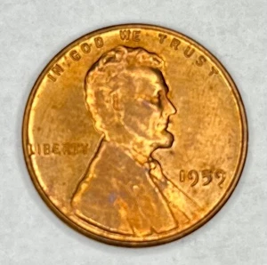 1959 P Lincoln Cent Penny - Picture 1 of 2