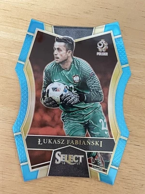 2016-17 Panini Select - Mezzanine Lukasz Fabianski #197 Blue Prizm /249 - Image 1 of 3