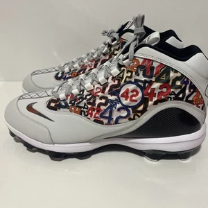 Scarpe da baseball Nike Griffey 2 MCS 'Jackie Robinson Day' HJ4509-001 taglia 15 - Foto 1 di 16