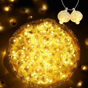 100PCs Mini Led Lights,Led Balloons Light for Party Decorations Neon Party Li... - Picture 1 of 6