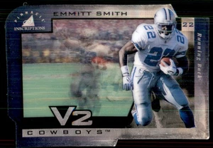 Pinnacle Inscriptions V2 1997 Emmitt Smith Dallas Cowboys #V/13 - Imagen 1 de 2