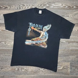 Vintage TRIVIUM “The Crusade” 2006 Album Promo Graphic Print T-shirt size XLarge - Picture 1 of 12
