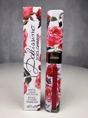 Limited Edition NIB DOLCE & GABBANA Dolcissimo Matte Liquid Lip Color 06 FUCHSIA - Image 1 of 3