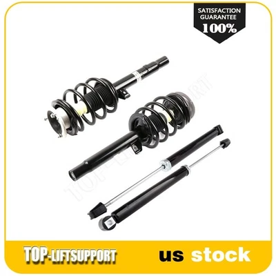 For 2001-2004 2005 BMW 320i 325i 2 Pcs Front Complete Strut + 2 Pcs Rear Shock Foto 1 de 4