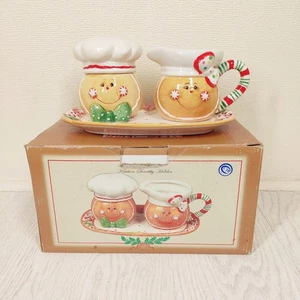 Old Fashion Ingwer & Gewürz Milch/Sahnekännchen/Zucker Lebkuchen Küche Peeling Halter - Bild 1 von 13