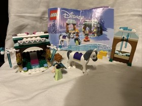 LEGO Disney 41147 Anna's Snow Adventure 100% Complete w/Instructions Used No Box