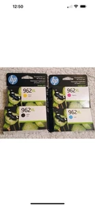 ORYGINALNY 4-PAK HP 962XL Blk & COLOR INK OFFICEJET PRO 9010 9015 Exp listopad/grudzień 2026 - Zdjęcie 1 z 1