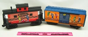 Lionel ~ Crayola complemento calibre G vagón de tren vagón de carga y furgón de cola - Imagen 1 de 2