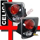 2000-2005 Toyota Celica Tail Lights Lamps 1 Pair Black