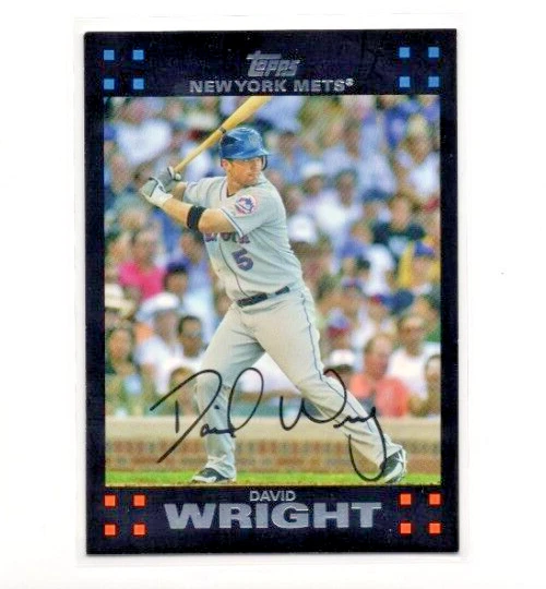 2007 Topps #260 - David Wright - New York Mets - Image 1 of 2