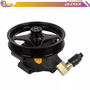 Power Steering Pump For 07-11 Ford Crown Victoria Lincoln Town Car Mercury 4.6L - Picture 1 of 6