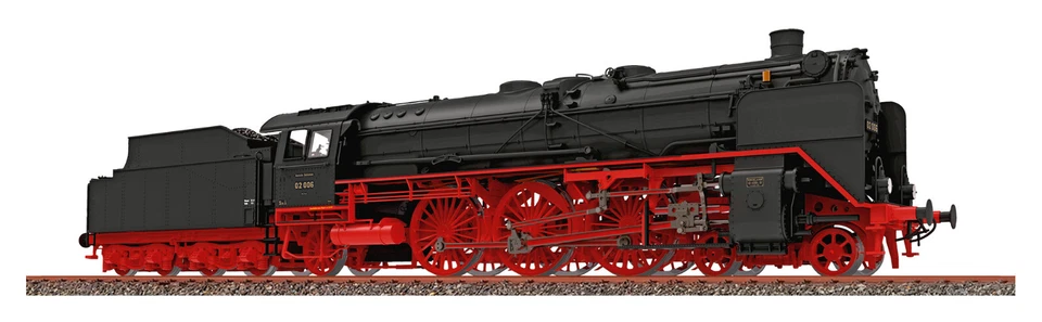 Brawa 40962 Spur H0 Dampflok BR 02 der DRG, Epoche II mit Sound + Rauch - Bild 1 von 1