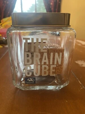 Rompecabezas de juguete raro The Brain Cube de Jason Freeny vendido en tiendas de canicas 2013 usado Foto 1 de 4