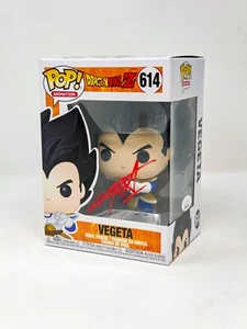 Chris Sabat Dragon Ball Z Vegeta #614 Firmado Funko Pop Certificado JSA Autógrafo - Imagen 1 de 7