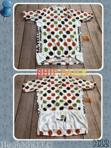 Maglia bici grande SA-Yes Bicycle Africa Youth Mentoring ciclismo a pois - Foto 1 di 10