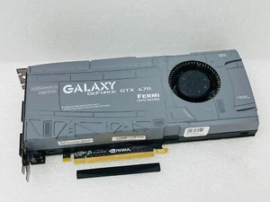 GALAXY NVIDIA GeForce GTX470 1280MB DDR5 320-Bit Video Graphics Card / USED - Picture 1 of 11
