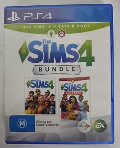 ✅ THE SIMS 4 Cats & Dogs Bundle (PlayStation 4, PS4, 2019) FAST POST ✅ - Picture 1 of 1