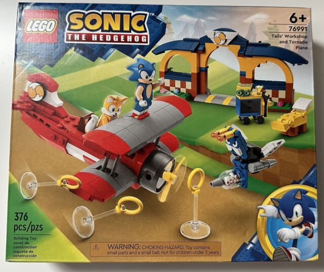 LEGO® Sonic the Hedgehog™ Tails' Workshop and Tornado Plane 76991