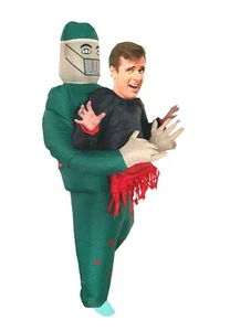 Adult Inflatable Surgeon Doctor Fancy Dress Costume Halloween Doctor Costume - Picture 1 of 3