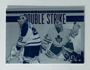 Ed Belfour 2013-14 Panini Select Double Strike Card #DS-23 Toronto Maple Leafs - Imagen 1 de 2