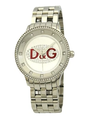 D&G Dolce & Gabbana Women's DW0144 STRASS PRIME TIME Stainless Steel Watch - Image 1 of 4