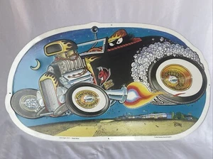 Road Devil Metal Sign (2004 Ruckus & Rod Kustom) - Picture 1 of 9