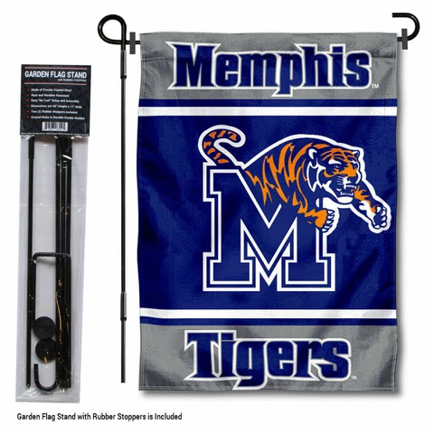 Memphis Tigers Garden Flag and Yard Stand Cover