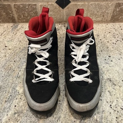 Jordan 9 Retro Johnny Kilroy Hombres 12 EE. UU. Negro Plata 302370 012 Foto 1 de 4