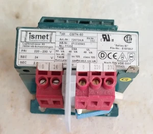 Transformator Trafo" Ismet"                        Prim. 220-230V/ Sec. 24 V - Bild 1 von 6