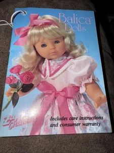 Vintage Balica Doll Full Doll Collection Color Catalog 1990 - Picture 1 of 3