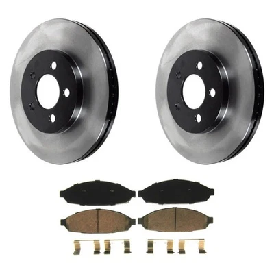 For Lincoln Town Car 03-11 Wagner QuickStop Front Brake Kit w Ceramic Pads - Imagem 1 de 4