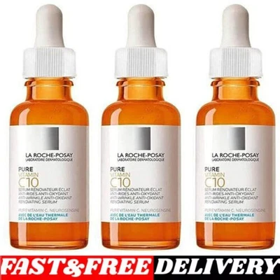 3X 30ML La Roche-Posay Textura Pure Vitamin C10 Serum Hautpflege Anti-Aging DE