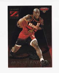 1996-97 Z-Force Zensations #5 Mookie Blaylock Atlanta Hawks Oklahoma Sooners - Imagen 1 de 2