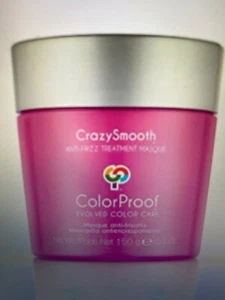 ColorProof Crazy Smooth Anti frizz treatment  Masque 5.2 oz - Picture 1 of 4