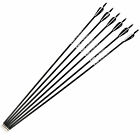 6Pcs 32" 7.8Mm Carbon Arrows For Recurve/Compound Bow Archery Hunting Shooting