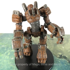 Dungeons Deep ~ CLOCKWORK GOLEM #41 Pathfinder Battles large rare miniature - Picture 1 of 2