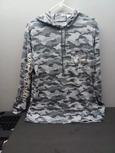 Mens Hoodie shirt Bass Pro Shop Camouflage Size Large - Picture 1 of 7