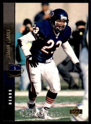 1994 Upper Deck Electric Silver Shaun Gayle Chicago Bears #154 Parallel - Image 1 of 2