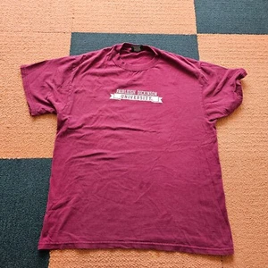 Fleck * Fairleigh Dickinson FDU University Herren T-Shirt Large rot hergestellt in den USA X1A - Bild 1 von 7