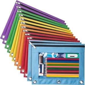 12 Estuches con Cremallera para Carpeta de 3 Anillas - Bild 1 von 12