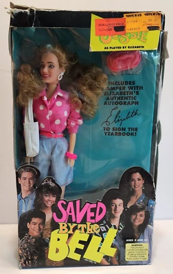 Figura de acción muñeca Saved By The Bell Jessie (Elizabeth) - Tiger Toys 1992 Foto 1 de 4