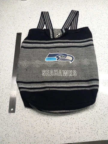 Seattle Seahawks Woven Backpack 17 X 16 Cover
