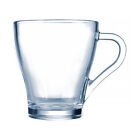 Transparent Becher Kaffeebecher Trinkbecher Teebecher Hartglas Luminarc 280ml